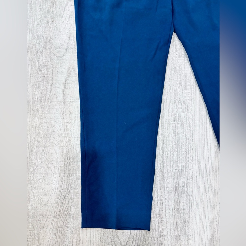 Aritzia Babaton Navy Cohen Cropped Ankle Pant Size 6 - Picture 8 of 10